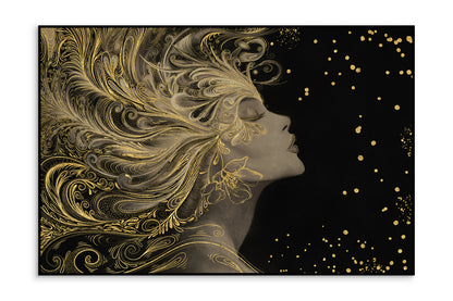 Paveikslas Auren su auksiniu akcentu